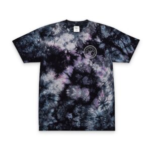 noctonal - Oversized Tie-Dye T-Shirt with Embroidery